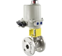 Шаровой кран DN.ru кшфп.316.200 ду50 ру40 электропривод гз-оф-80/21к 24в D160-07595