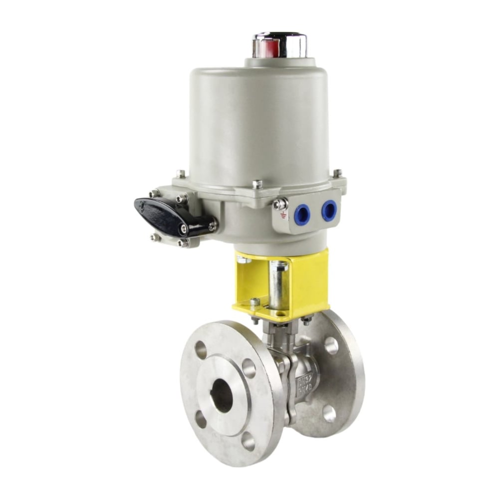 Шаровой кран DN.ru КШФП.316.200 ду50 Ру40 с электроприводом ГЗ-ОФ-80 ...