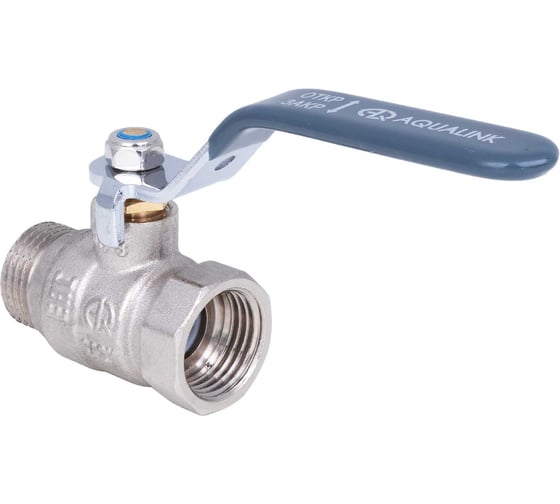 Шаровой кран AQUALINK вн-нар 1/2 ручка 01149 1