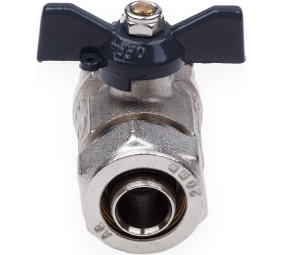 Шаровой кран для МП труб AQUALINK вн 1/2x20 B бабочка 1165 1