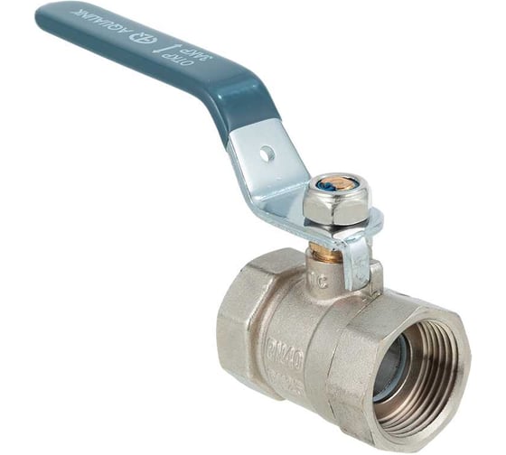 Кран шаровой AQUALINK вн-вн 1 ручка 01145