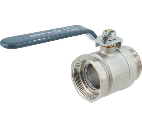 Кран шаровой AQUALINK вн-нар 2 ручка 1154 01154
