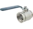 Кран шаровой AQUALINK вн-нар 2 ручка 1154 01154 1