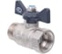 Кран шаровой AQUALINK вн-нар 1/2 B бабочка 1158 01158 3