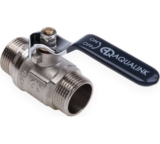 Шаровой кран AQUALINK нар-нар 3/4 ручка 2428 1