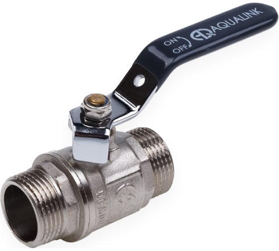 Шаровой кран AQUALINK нар-нар 3/4 ручка 2428