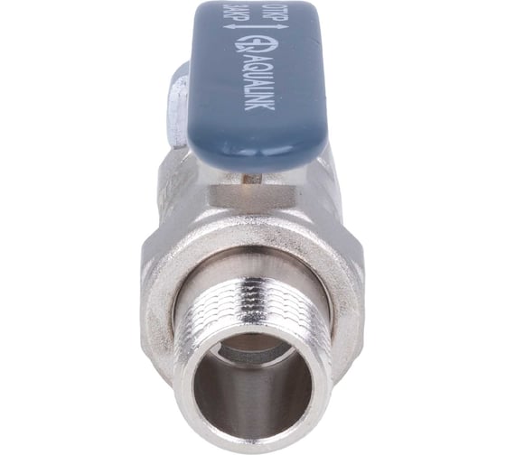 Шаровой кран со сгоном AQUALINK вн-нар 1 1/4 U ручка 3948