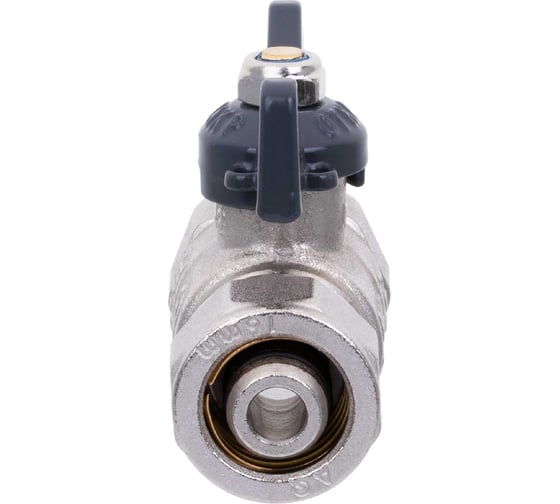 Шаровой кран для МП труб AQUALINK вн 1/2x16 B бабочка 874