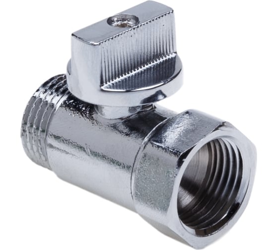 Шаровой кран AQUALINK мини хром вн-нар 1/2 m Cr 1321 1