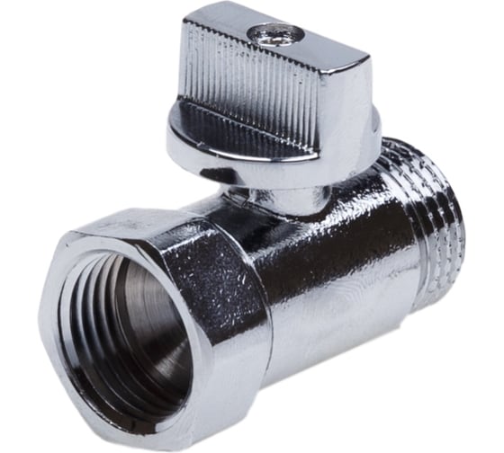 Шаровой кран AQUALINK мини хром вн-нар 1/2 m Cr 1321