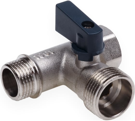 Шаровой кран AQUALINK трехпроходной 1/2 вн x 3/4 нарx 1/2 нар 01175