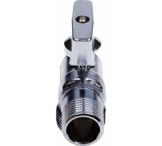 Шаровой кран AQUALINK угловой, с удлиненной резьбой 1/2 нар-1/2 нар Cr B 3969