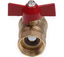 Шаровой кран AQUALINK вн-нар 1 B бабочка 11Б27п1 (Цена за упаковку 5 шт.) арт. 4789