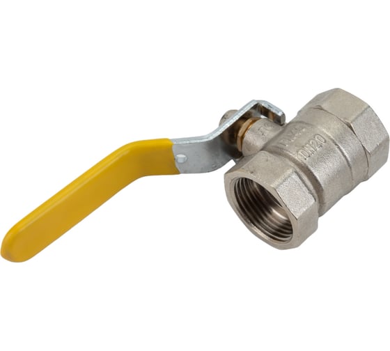 Шаровой кран для газа AQUALINK 3/4 вн-вн ручка 7102