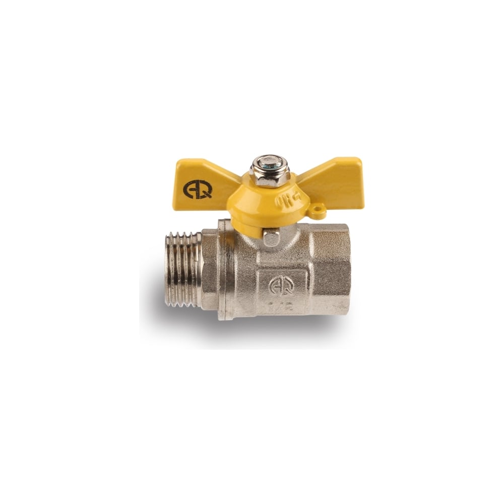 Шаровой кран для газа AQUALINK 3/4 вн-нар бабочка 7110 - выгодная цена ...