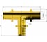 Тройник соединительный Tiemme 3437 ASSIALPEX 32x32x32-4,4 1710213 2