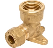 Угольник обжимной для медных труб Tiemme настенный Вн 1/2"-10 1106 1100065