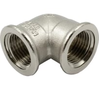Угольник Tiemme ВВ 1560N 1 1/2", никелированная латунь 1500412