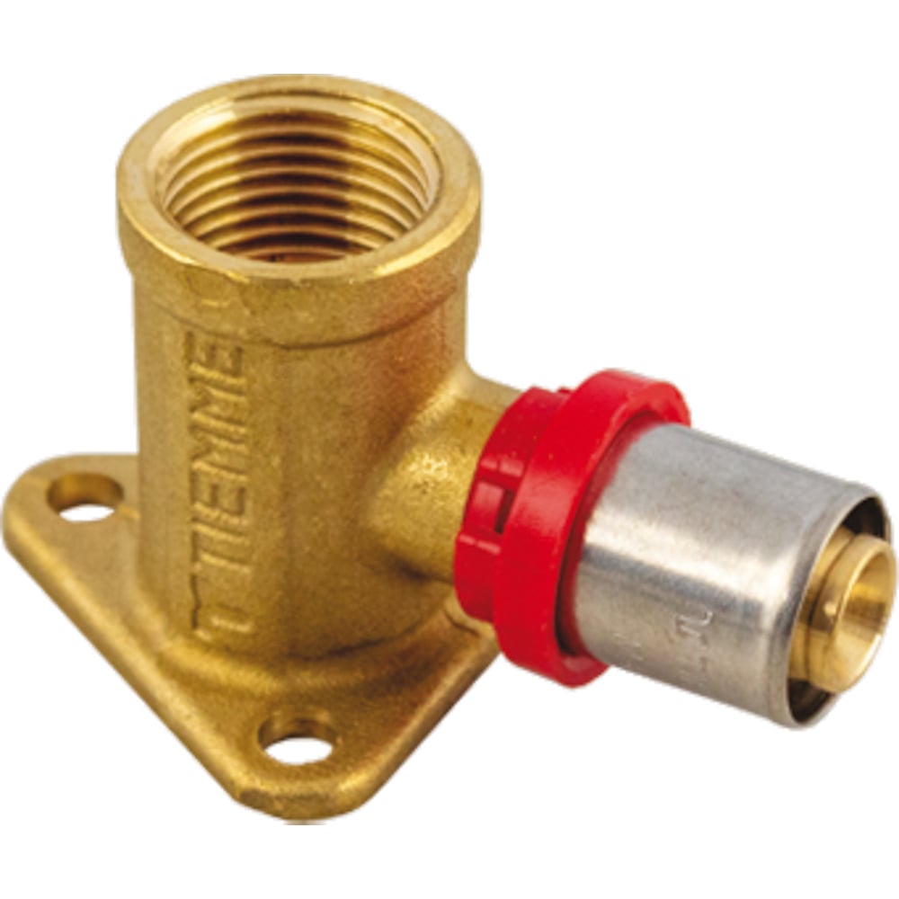 Угольник настенный Tiemme 40мм 1656SM пресс 1/2" x 16-2,0 1650021 ...