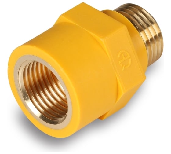 Диэлектрическая муфта для газа AQUALINK 1/2 вн-нар (Цена за упаковку 10 шт.)  арт. 7002