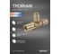 Тройник латунный SANEXT 20х20х16мм Lite 46235 2