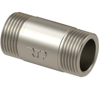 Удлинитель двусторонний RTP, латунь, хромированный, 21 мм, 1/2", L 40, еврослот, 41131