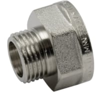 Переходник ВН шестигранный арт.1551N 1/2Мх3/8F никел Tiemme 1500415