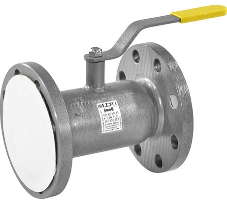 Кран шаровой стальной LD КШ.Ц.Ф Ду65, Ру25, фланцевый, 065.025.Н/П.02 007-5410
