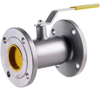 Кран шаровой стальной LD КШ.Ц.Ф Ду250, Ру16, фланцевый, 250/200.016.Н/П.02 007-4521