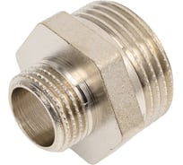 Ниппель переходной LD латунь, Ду25x15 НР, никель 67.503.25x15 129-8114