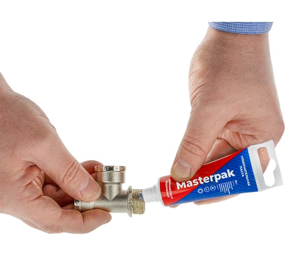 Паста уплотнительная MasterProf Masterpak вода, пар, 25 г, туба ТД.030861