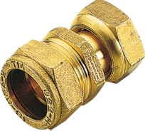 Соединитель для медных труб Tiemme обжим, с накид. гайкой, Вн 3/4"-15 1100119