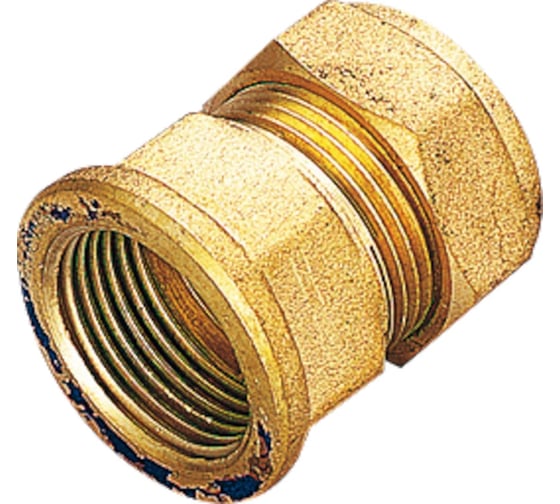 Соединитель для медных труб Tiemme обжим, 1/2"-10 хром 1130005