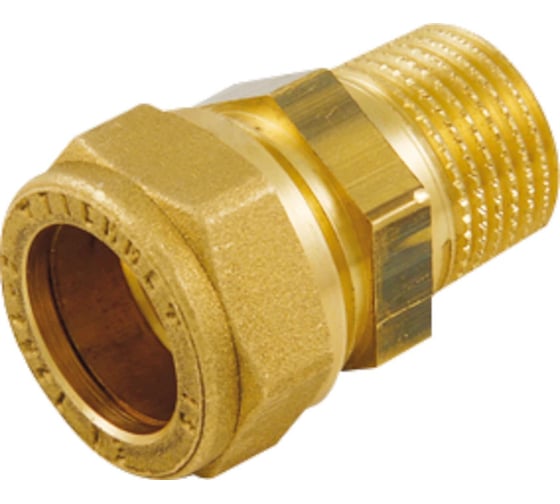 Соединитель для медных труб Tiemme обжим, 1/2"-22 1000065
