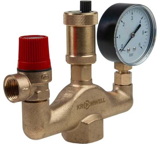 Группа безопасности котла KROMWELL 1х1/2 KW.60700406