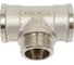 Тройник Tiemme ВНF 3/4" никель 1500847 1