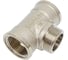 Тройник Tiemme ВНF 3/4" никель 1500847 3