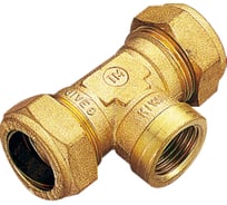 Тройник для медных труб Tiemme обжим, с вн. резьбой 35x1"1/4x35 1100174