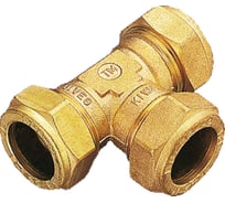 Тройник для медных труб Tiemme обжим, 8x8х8 1100139