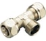 Тройник с наружной резьбой Tiemme обжим, 1/2" x 16-2,0 1600038 1