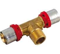 Тройник с наружной резьбой Tiemme пресс 26x1" x 26-3,0 1650167