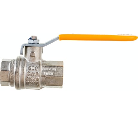 Шаровой кран для газа RUB 1/2 DN15 PN40, ВР-ВР, серия ROMA S.84, ручка S84D00