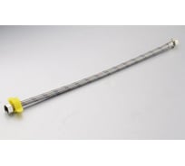 Подводка гибкая для воды Профсан ПСМ, с полимерным покрытием, 120 см, 1/2-1/2 гайка-гайка PS-WP-FF120