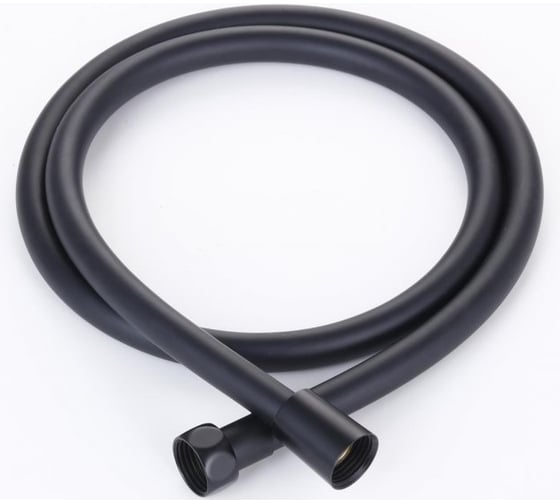 Гибкий шланг CEZARES PVC, длина 1,5 м, чёрный матовый CZR-FMD-150-NOP
