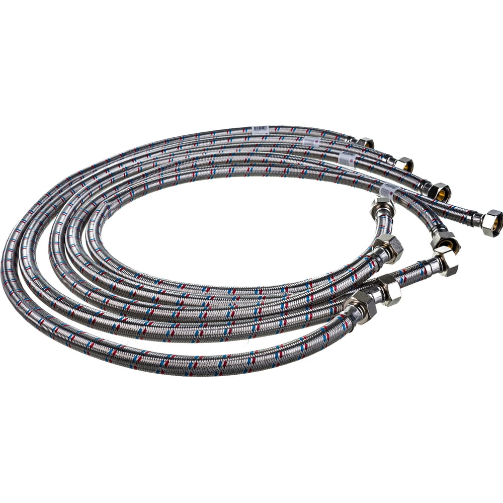 Подводка гибкая для воды Гигант (гайка-гайка 3/4; 120 см) AQUALINE ...?