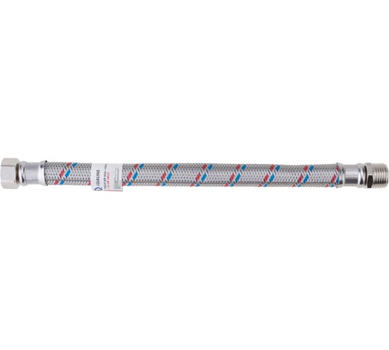 Подводка гибкая для воды Гигант 1/2 - вн-нар 1/2 - 60 см AQUALINE 04941 1