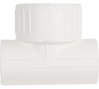 Тройник комбинированный Damento 20мм, внутренняя резьба 1/2, белый 8840