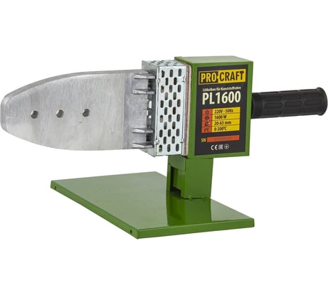 Паяльник для пластиковых труб PROCRAFT PL1600