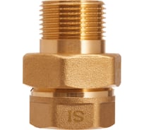 Разъемное соединение латунное Smart Install В/Н 1 прямое, упак. 5 шт. 52523S