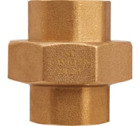 Разъемное соединение латунное Smart Install В/В 3/4, прямое с накидной гайкой, упак. 5 шт. 52592S